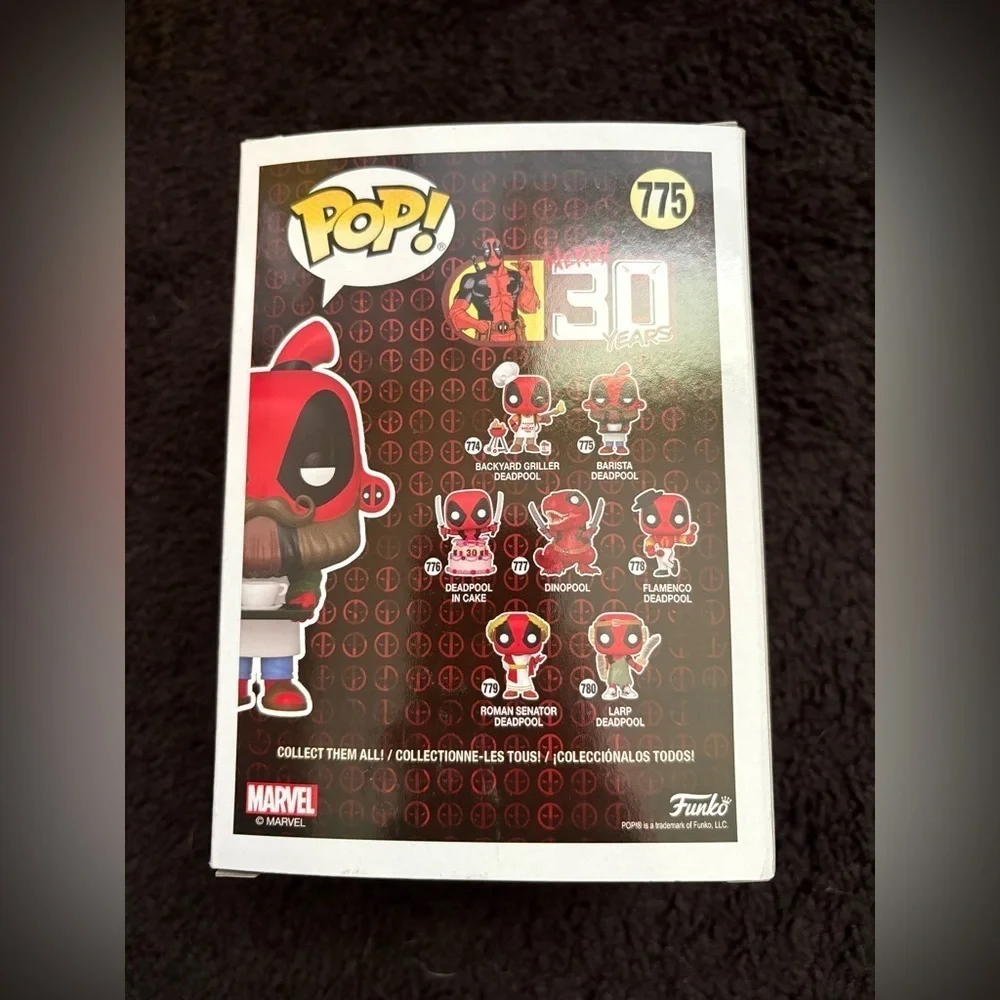 New in Box Barista Deadpool Funko Pop Figurine - Picture 3 of 4